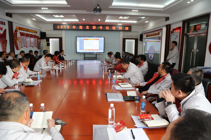 強(qiáng)基礎(chǔ) 重實(shí)干 ——集團(tuán)黨委舉辦2018年黨支部書記培訓(xùn)班
