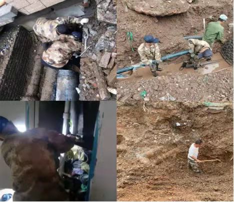 節(jié)假不辭苦  施工不畏難