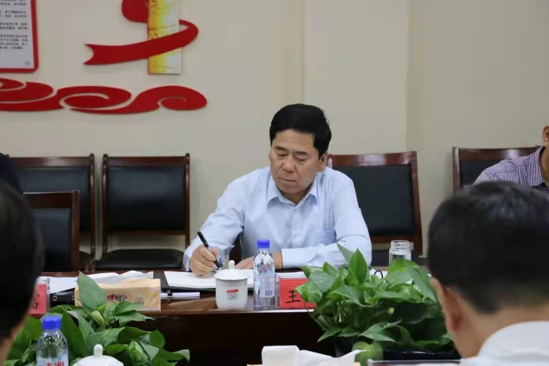 省水利廳廳長王殿武到錦凌水庫調(diào)研指導(dǎo)工作