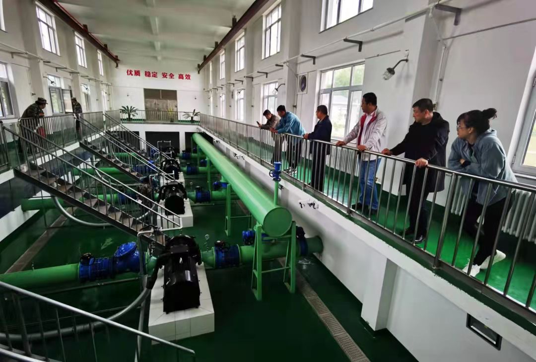 士英公司蓮花泵站正式投入運行