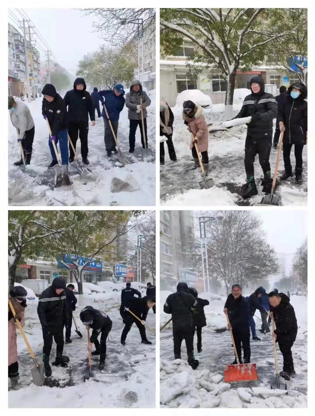 浴“雪”奮戰(zhàn)保供水 水務(wù)職工開辟安全通道