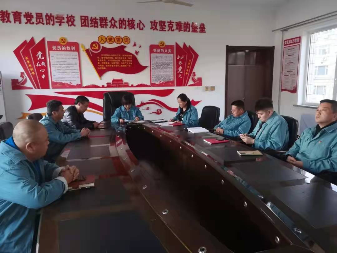 工程公司黨支部召開(kāi)黨員擴(kuò)大會(huì) 暨主題黨日活動(dòng)