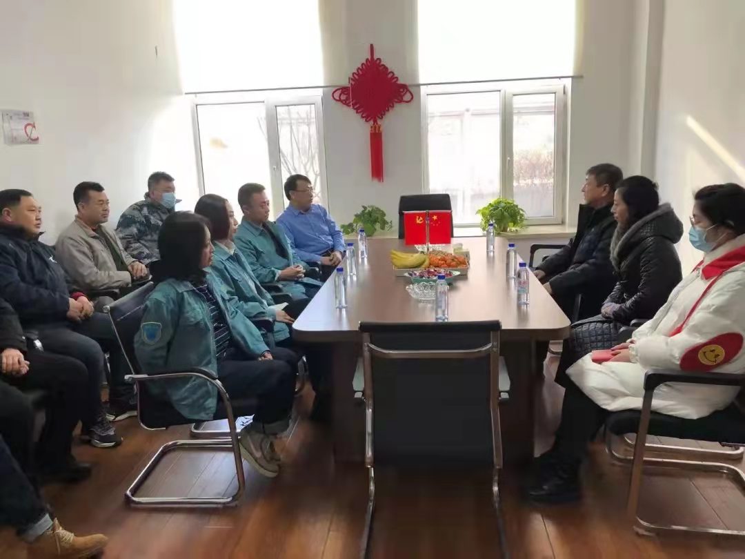 新春下基層  慰問送溫暖