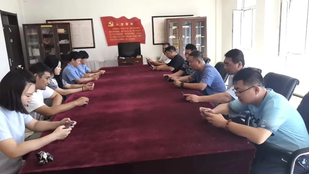 龍棲灣公司黨支部組織觀看“錦州黨建云學(xué)院”黨建視頻直播